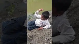 शंभूराजे लहू जाधव,,, मांजरा नदीच्या किनाऱ्याचा आनंद घेताना