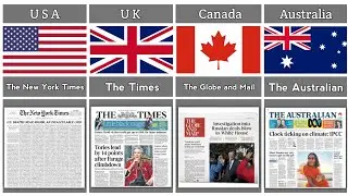 NEWSPAPER FROM DIFFERENT COUNTRIES - PDC   - Arab News || People's Daily || The Australian ....