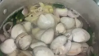 How to make a Flavourful soup in few minutes | Easy To cook Tasty Clams Soup! #asmr