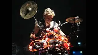 Jeremy Coulson drum solo performance, from Steve Vai's gig, Moscow, 2007