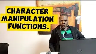 Character Manipulation Functions in SQL 
