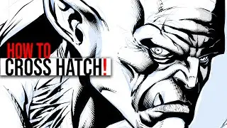 Cross Hatching Techniques for Comic Artists