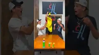 3 For 3 Glue Stick Trick Shot! (Big, Medium, Small) #carsoncurran #carsonhockey #trickshot