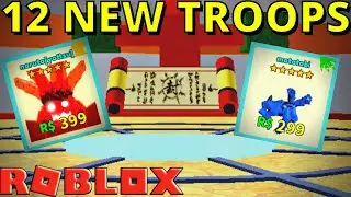 NEW TROOPS HAVE BEEN ADDED IN ROBLOX Naruto War Tycoon