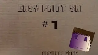 (Гайд)Как рисовать в Paint SAI (Рисуем MrChallenge)