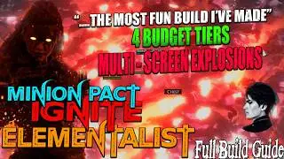 MasterT's Red Arc Ignite Elementalist - 3.28 Full Build Guide