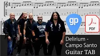 Delirium - Campo Santo Guitar Tabs [TABS]