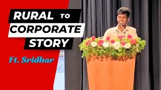 From Rural Roots to Corporate Success: Sridhar's Inspiring Journey at SSN College Chennai