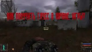 Гауссовка в начале игры STALKER SOC