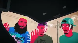 Flatbush Zombies - HELL-O (fan animation video)