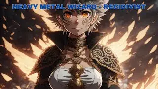 HEAVY METAL WIZARD - RECIDIVIST [MUSIC VISUALIZER] [METALSTEP]