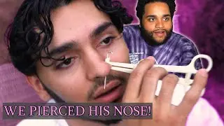TIPPY IS DATING MY COUSIN?! oh yeah and i pierce his nose...