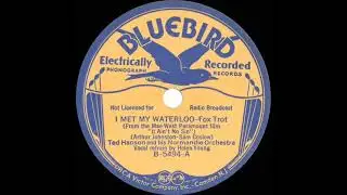 1934 Ted Hanson - I Met My Waterloo (Helen Young, vocal)