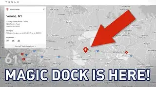 Tesla Installs First Magic Dock