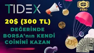Tidex ile 20 Dolar Kazan | Tidex Airdrop | Tidex Para Yatırma ve Çekme