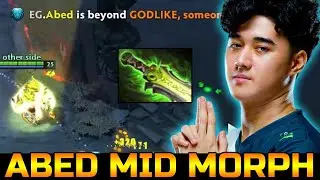 ABED GODLIKE MID MORPHLING - FIRST ITEM ETHEREAL BLADE DOTA 2