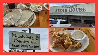 WHO HAS THE BEST CHICKEN FRIED STEAK IN TEXAS?/EPISODE #11/SODOLAK’S ORIGINAL COUNTRY INN/ SNOOK,TX
