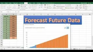Forecast Data in MS Excel | Microsoft Excel Tutorial (2016) [Hindi/Urdu]