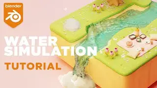 Learning to Create a River/Water Simulation in Blender: A Beginner Tutorial