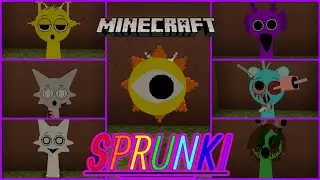 Sprunki sing in Minecraft but no one hears them!