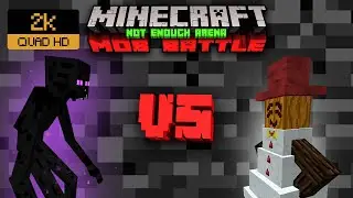 MUTANT ENDERMAN VS NIKKORI BLIZZARD | Minecraft Mob Battle