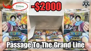 We Opened a $2000 Box of One Piece Cards...