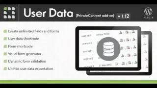 Preview PrivateContent - User Data add-on