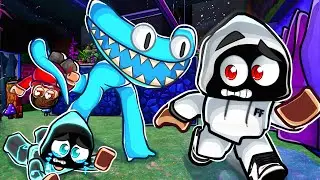 We Played RAINBOW FRIENDS in Roblox...
