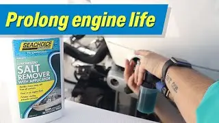 Help Prolong Engine Life When Flushing With Seachoice Salt Remover