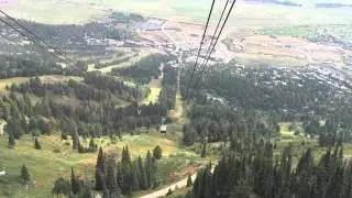 Heading Down Rendezvous Mountain