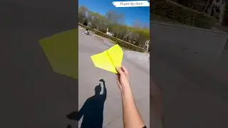How to make a paper Boomerang Plane 🪃
