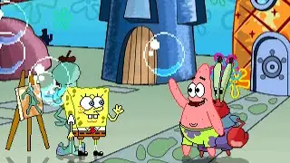 Mugen #67 SpongeBob & Squidward vs Patrick & Mr Krabs
