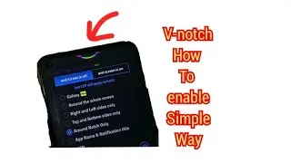 How to enable led notification light around notch or camera-for any android device |without root