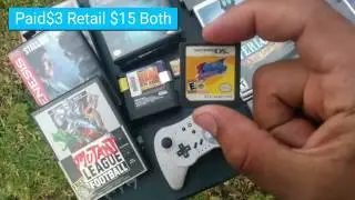 Video Game Hunting Live#7 Huge Game lots