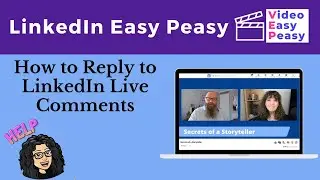 How to Reply to LinkedIn Live Comments