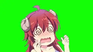[Machikado Mazoku] Shamiko choosing her name [Green Screen]