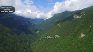 Phantom 3 in the mountains of Black sea coast
