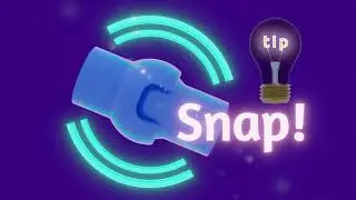 Snap! Tip: position snap-points on flexible curve based objects