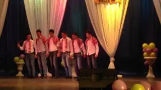 دبكة اردنية في روسيا- Jordanian Dabka  in Russia,Novgorod state- medicine students