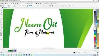 How to oil Label  Design in Coreldraw ||  #Graphic House | Coreldraw Tutorial