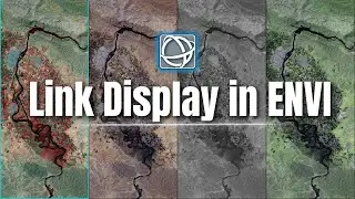Link Display Satellite Images in ENVI (Link two or multiple images to display an area)