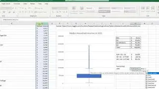 Box and Whisker Plot in Excel and Percentiles