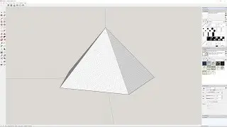 Sketchup Tutorials: How To Create a Pentagonal Pyramid