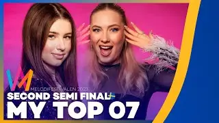 🇸🇪 Melodifestivalen 2023 - Semi Final 2: My Top 7 (Sweden Eurovision 2023)