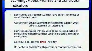 Recognizing Arguments