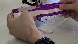 Sewing a range of light to medium materials on a Juki DU-1181N.