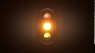 4k traffic light sign background clip　キッズオンエア