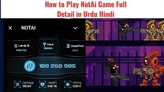 Earn Real Crypto by Playing NotAi Game || Fighting Firing Soldier Game  #notai #game #crypto