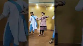 kathak | Dhamar | Ginti tehai -#dance #kathak #classicaldance #shorts #subscribe #rhythmicofficial
