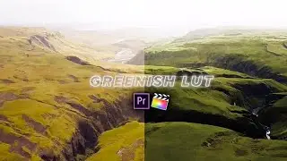 FREE Amazing Greenish LUT || Da Vinci, Final Cut Pro X, Premiere Pro